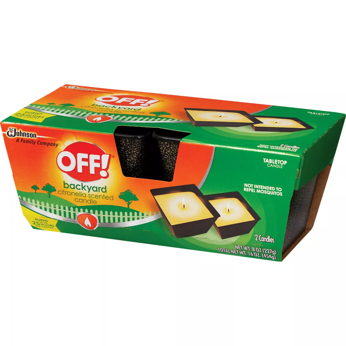 OFF! 8 Oz. 1-Wick Mini Citronella Candle (2-Pack) - photo 4