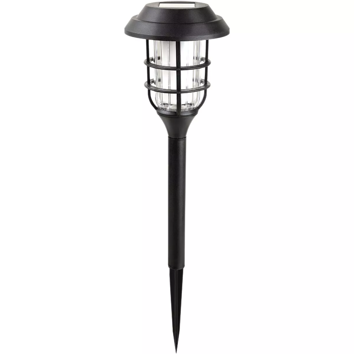 Alpine Black 2 Lumens Plastic LED Mini Torch Solar Path Light (6-Pack) - photo 3