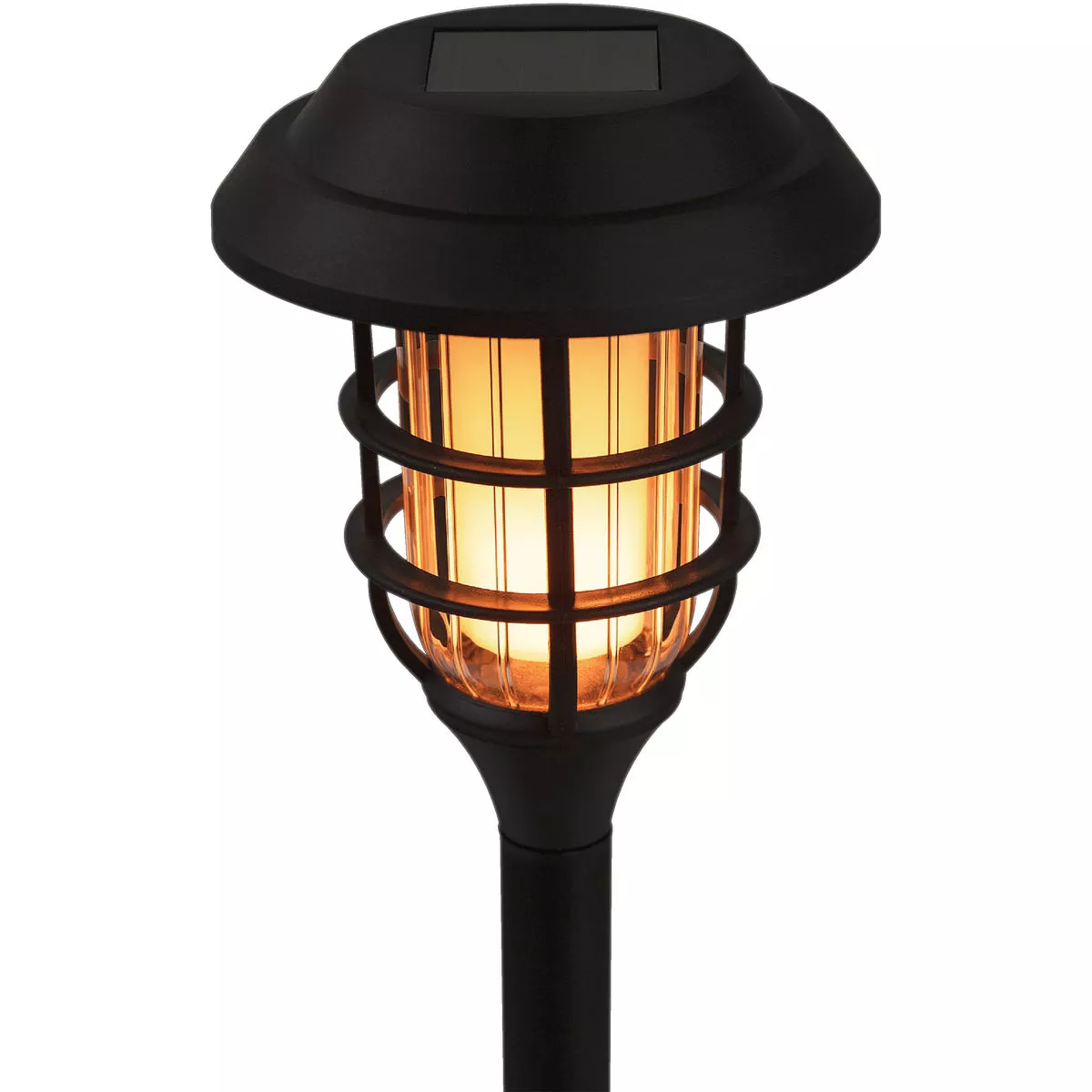 Alpine Black 2 Lumens Plastic LED Mini Torch Solar Path Light (6-Pack) - photo 5
