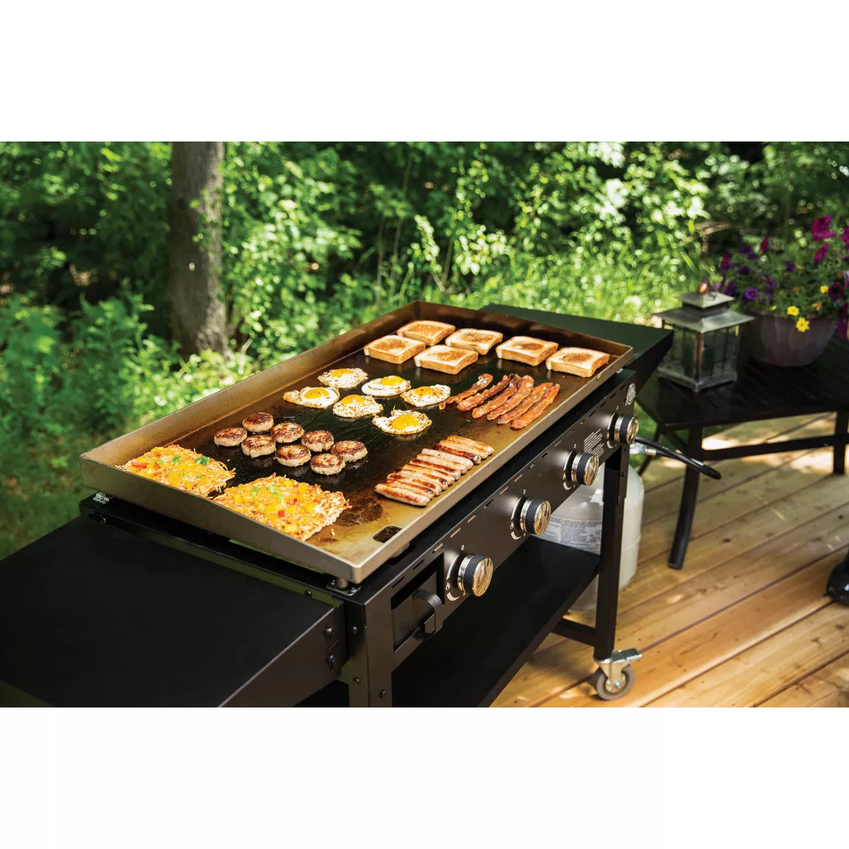 Pit Boss 4-Burner Black 62,000 BTU 748 Sq. In. Outdoor LP Gas Griddle - photo 4