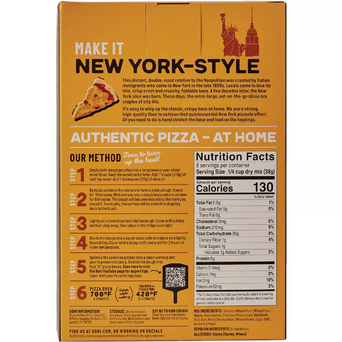 Ooni New York-Style Pizza Dough Mix (25.8oz) - photo 2