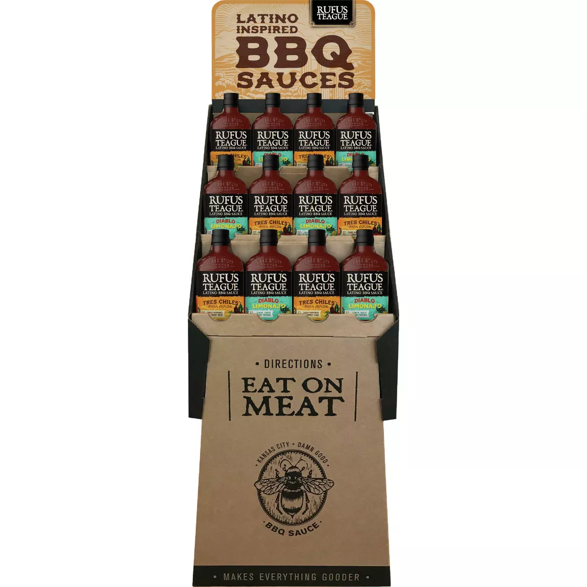 Rufus Teague 14 Oz. Tres Chiles Pixa Dulce Latino BBQ Sauce - photo 4