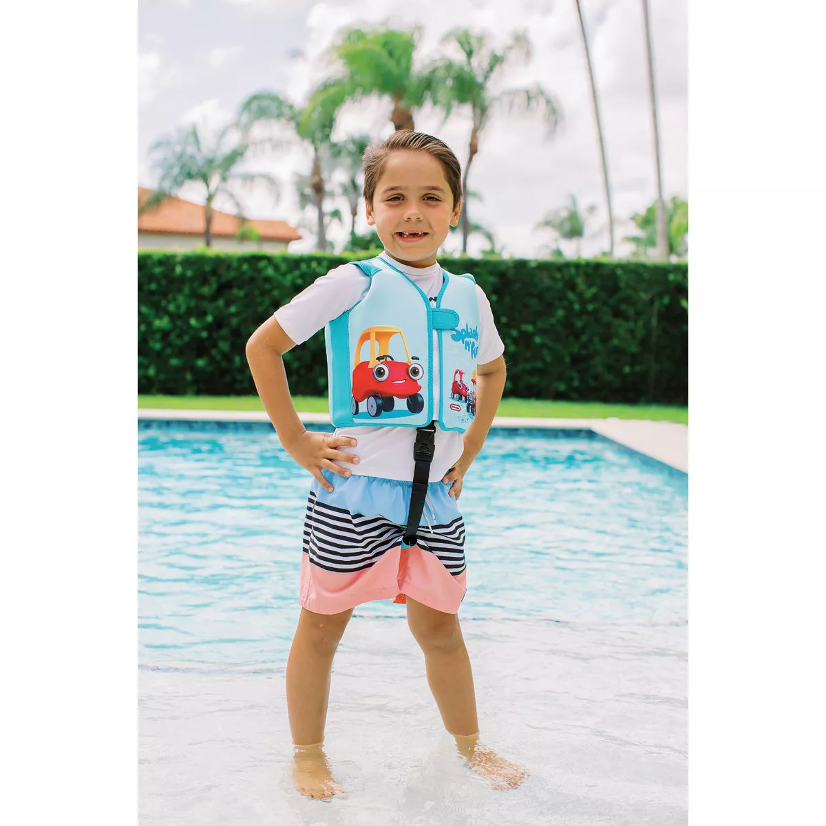 PoolCandy Little Tikes Neoprene Beach Blue Swim Vest - photo 3