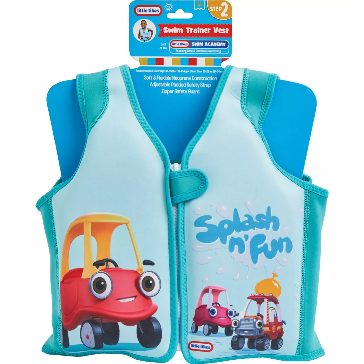PoolCandy Little Tikes Neoprene Beach Blue Swim Vest - photo 2