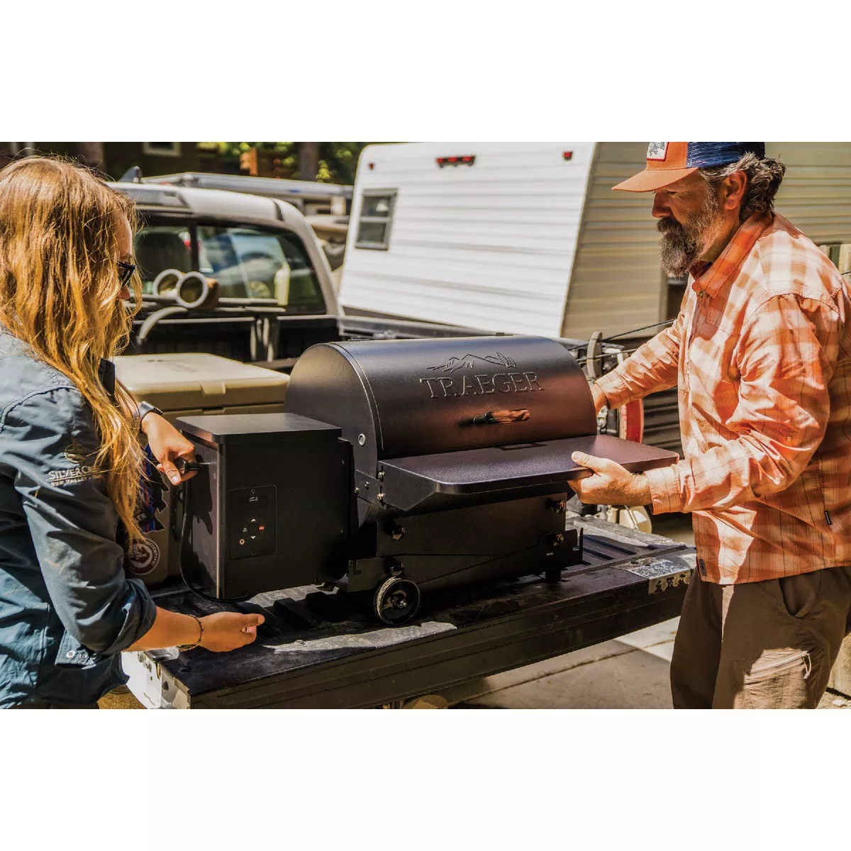 Traeger Tailgater 20 Wood Pellet Grill Black Do it Best
