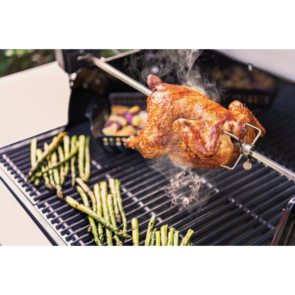 thumbnail image 2 of Char-Broil Rotisserie Adaptor Brackets For TRU Grills - New, Fast Free Shipping 2 of 4