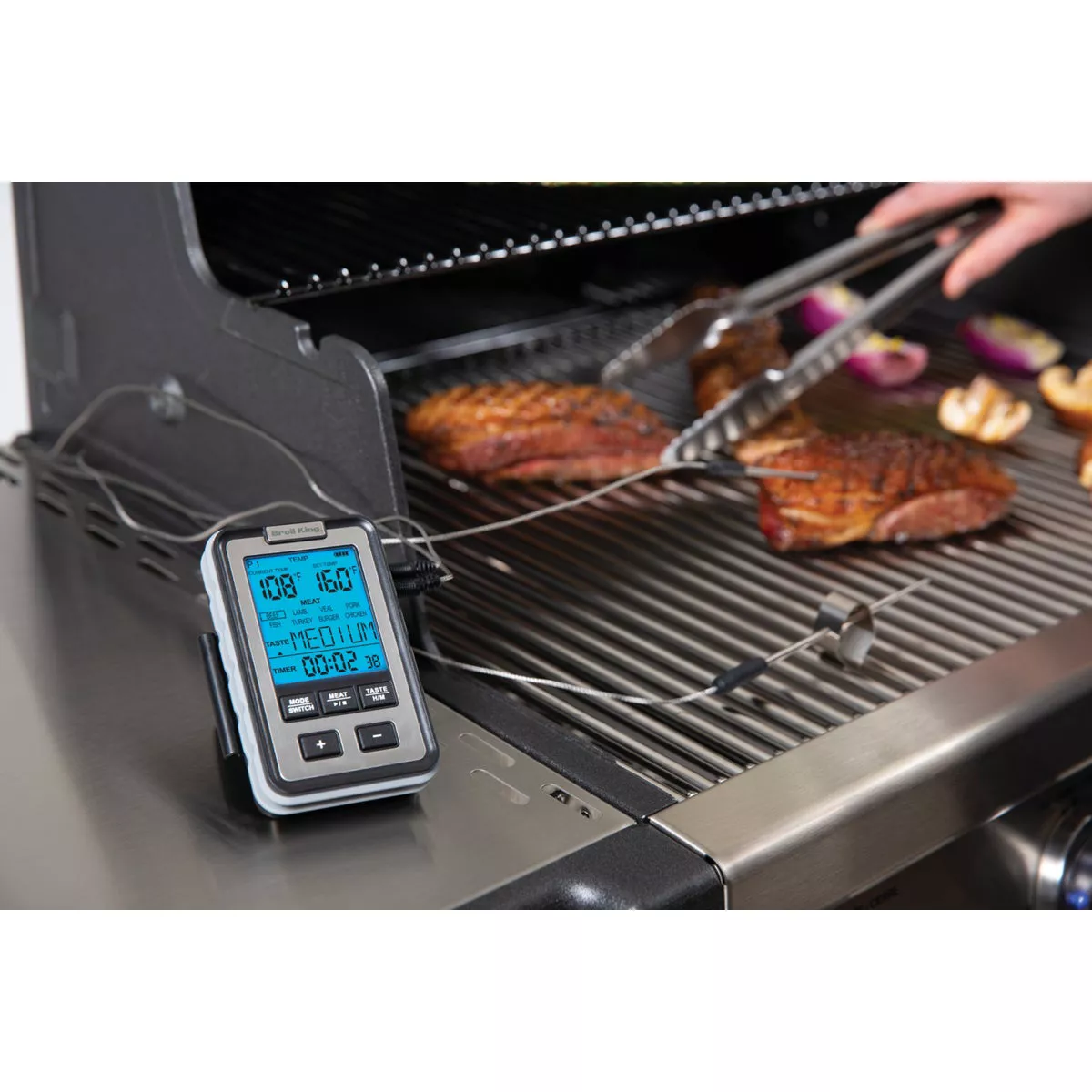 Broil King Digital Side Shelf Dual Probe Thermometer - photo 4