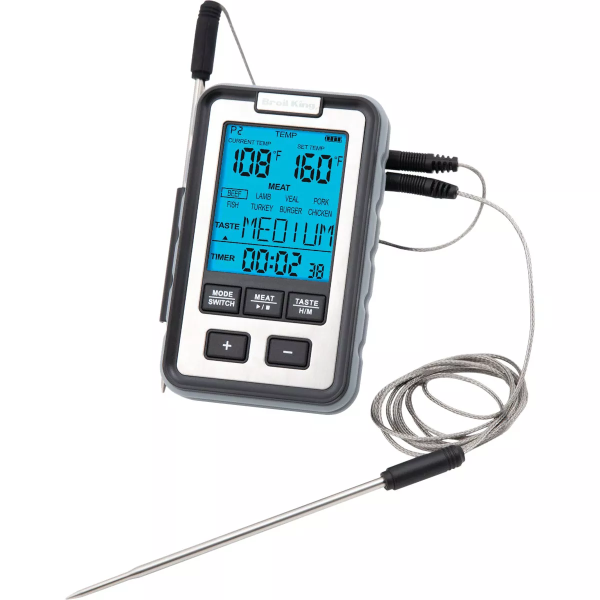 Broil King Digital Side Shelf Dual Probe Thermometer - photo 2