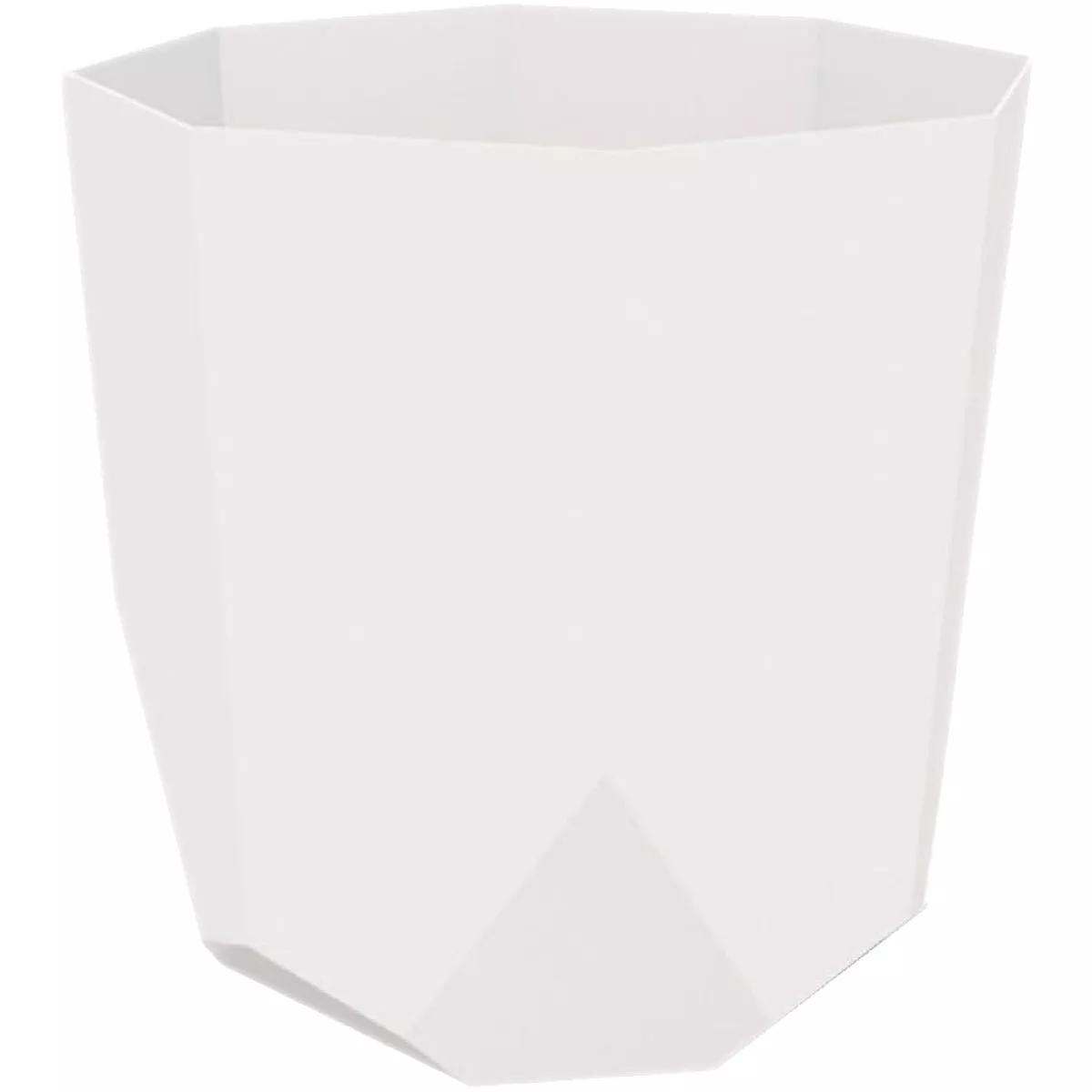 Bloem Tuxton 10 In. Plastic Casper White Planter