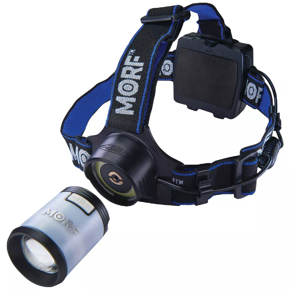 Police Security MORF 300 Lm. LED 4AA 3-In-1 Removable Lantern Headlamp - photo 3