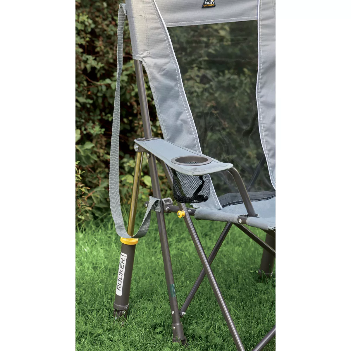 GCI Outdoor Comfort Pro Mercury Gray Folding Rocker - photo 7