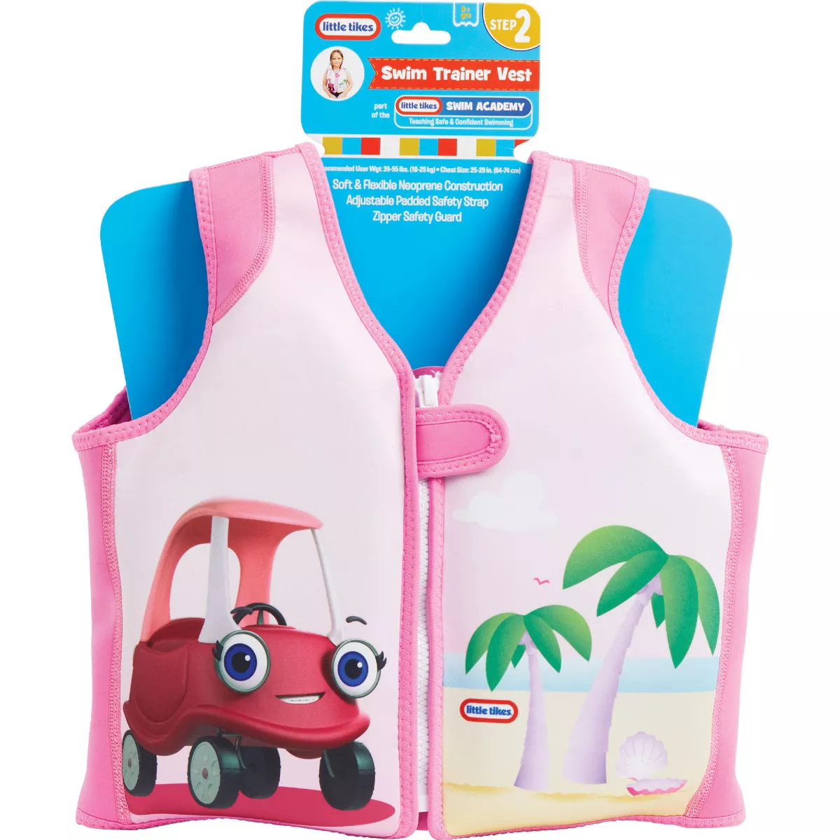 PoolCandy Little Tikes Neoprene Beach Pink Swim Vest - photo 2