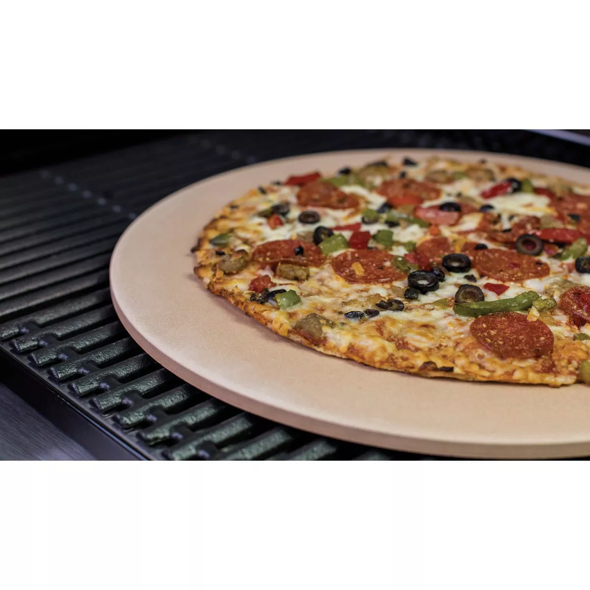 Char-Broil 16 In. Ceramic Pizza Stone Kit - photo 3