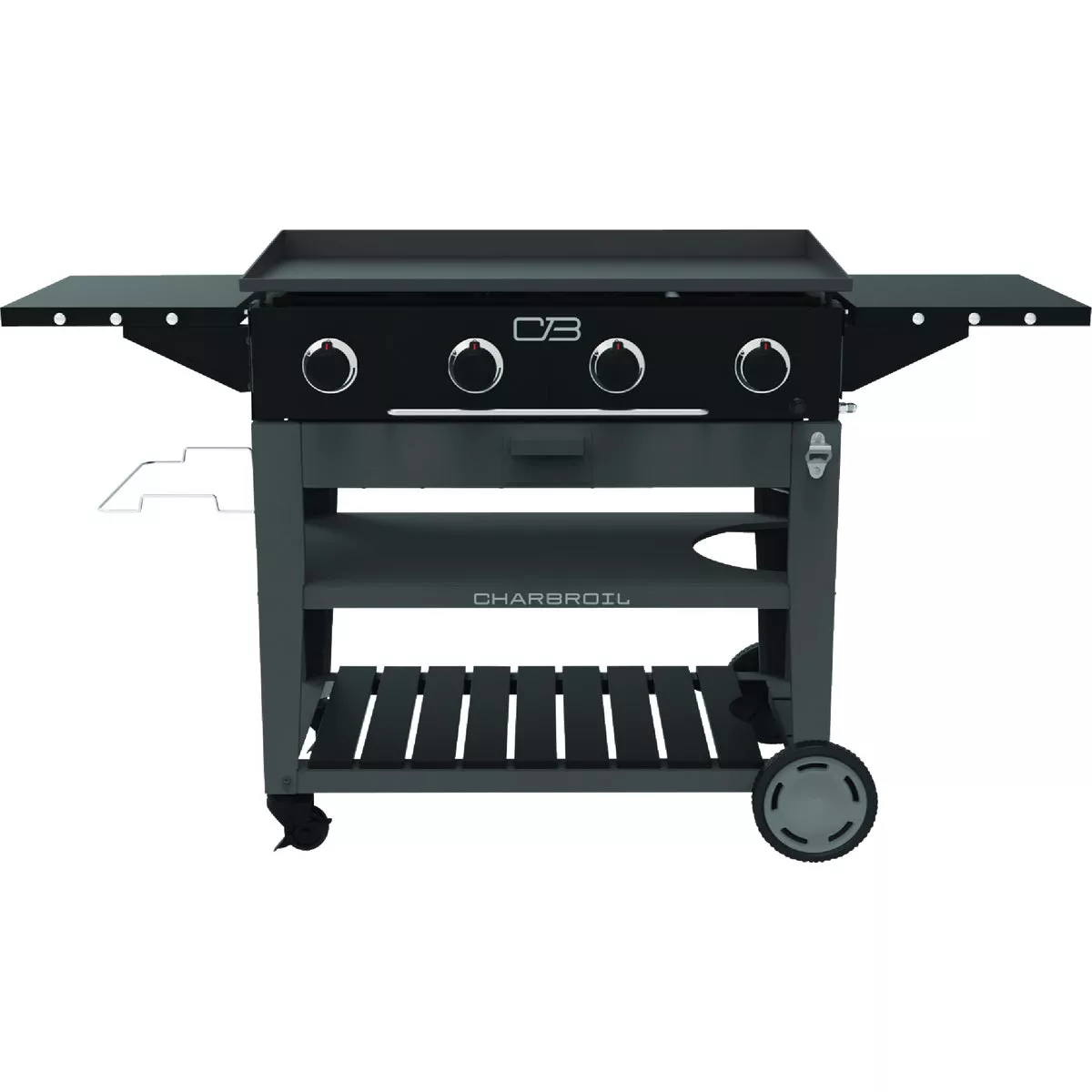 Char-Broil 4-Burner Black 40,000 BTU 787 Sq. In. Outdoor LP Gas Griddle