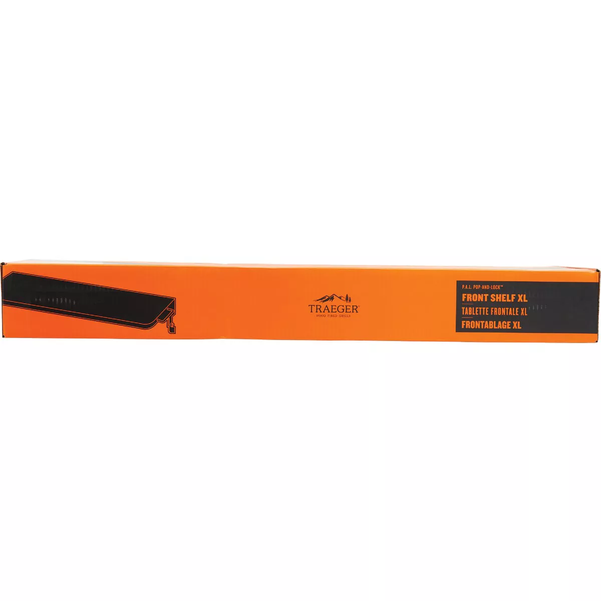 Traeger Pop-And-Lock Front Folding 10.6 In. W. x 33.25 In. L. Steel Grill Shelf - photo 2