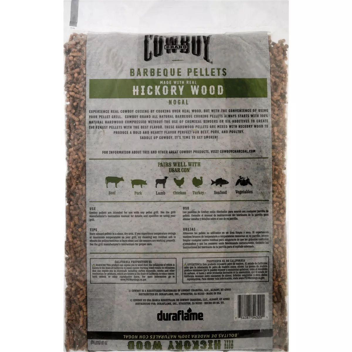Cowboy 20 Lb. Hickory Wood Pellets - photo 3