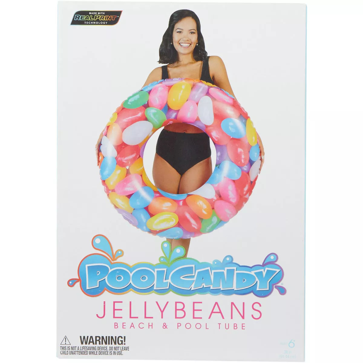 PoolCandy Jellybeans Ride-On Tube Pool Float - photo 2
