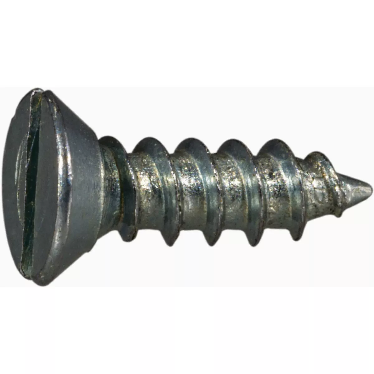 Midwest Fastener #6 x 1/2 In. Zinc Plated Steel Slotted Flat Head Sheet Metal Screws (60 Ct.)