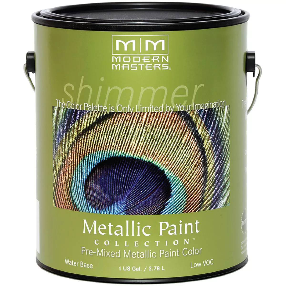Modern Masters Silver Satin Hobby Paint, 1 Gal.
