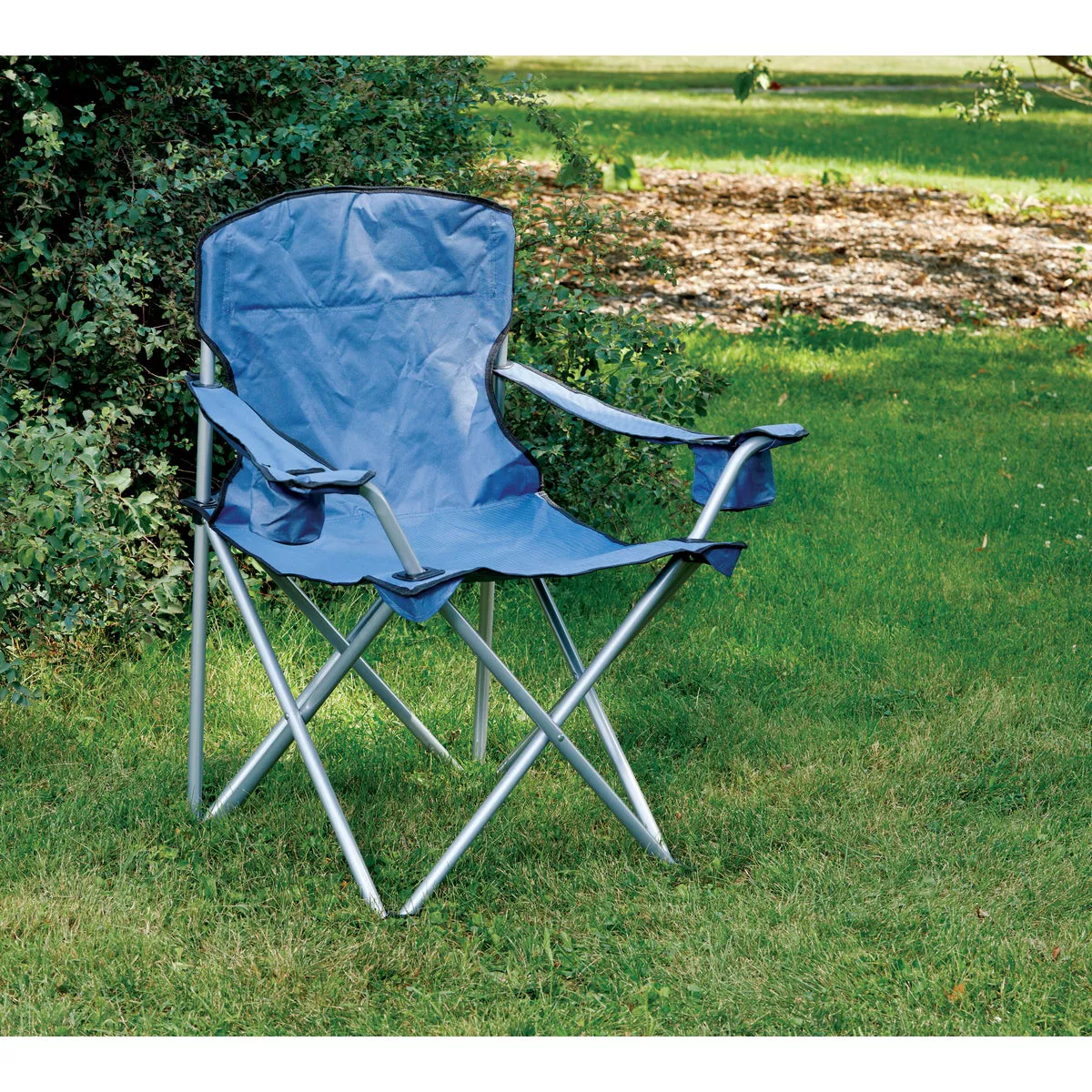 ShelterLogic Rio Steel Blue Polyester Heavy-Duty Oversized Quad Chair - photo 6