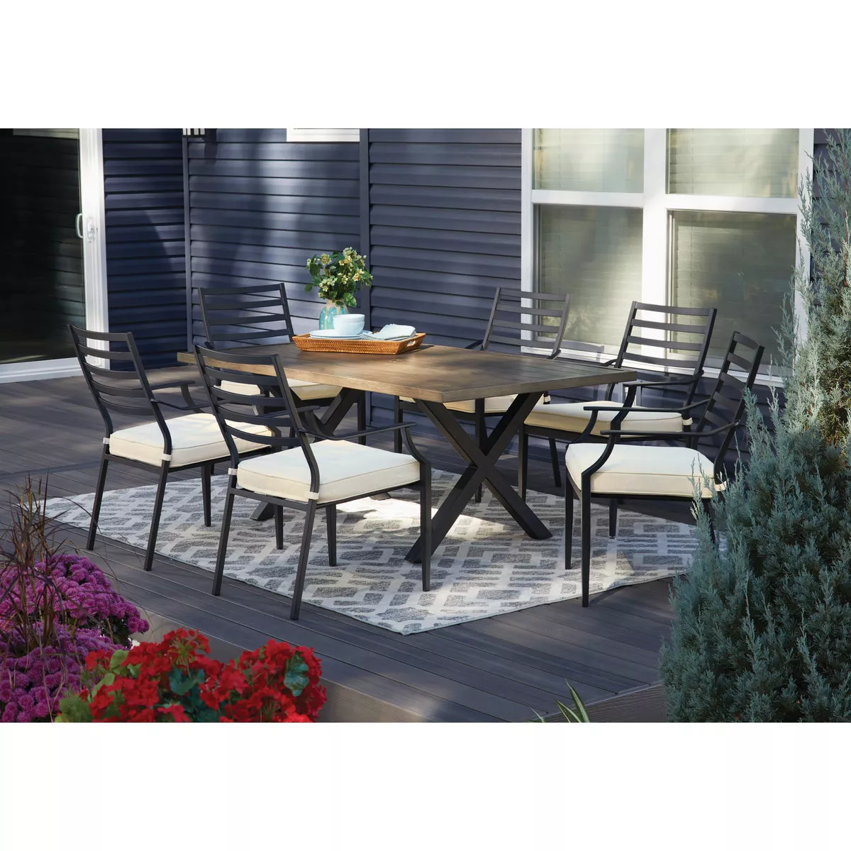Outdoor Expressions Walton 7-Piece Dining Set - photo 3