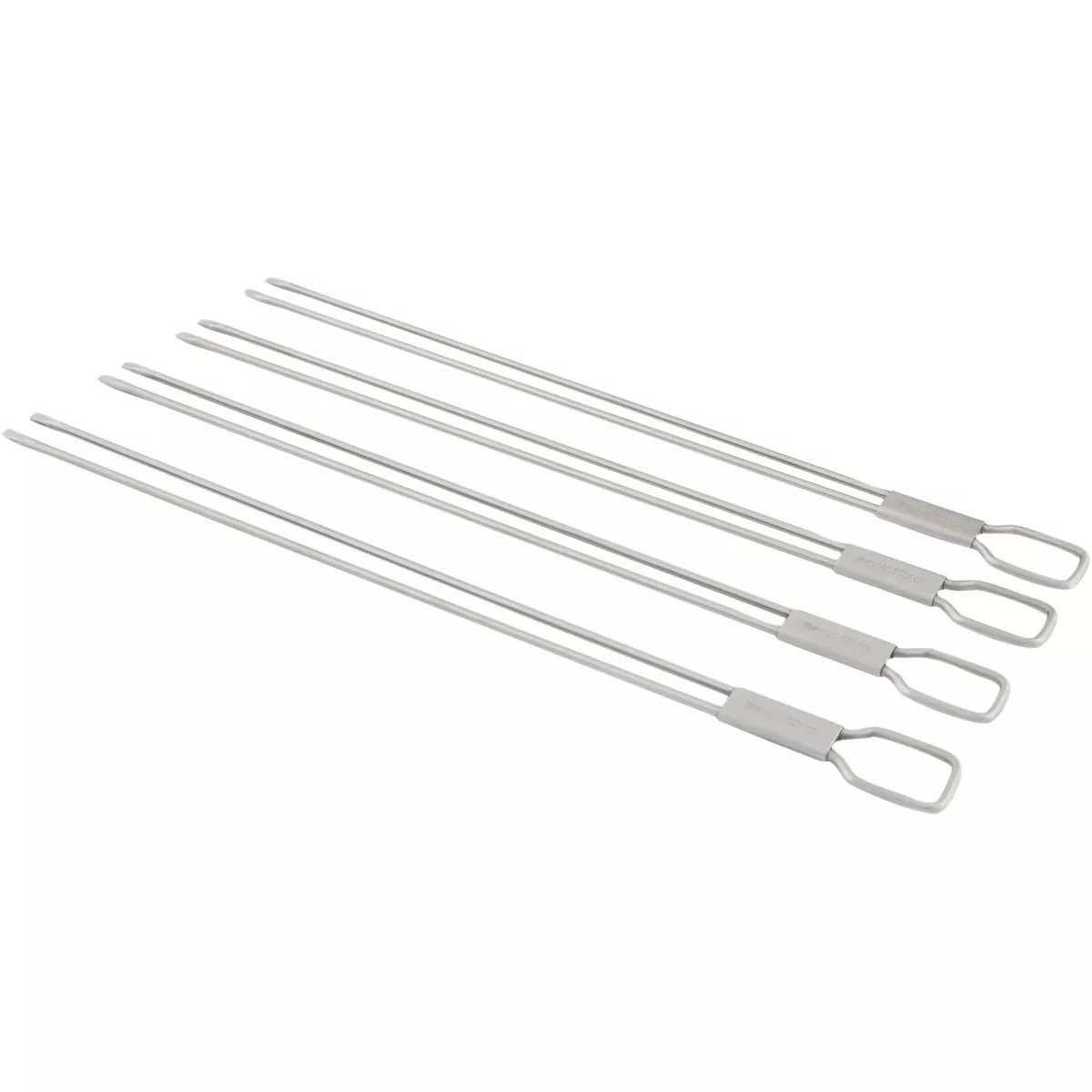 Broil King 12 In. Stainless Steel Dual Prong Skewer (4-Pack) - photo 2