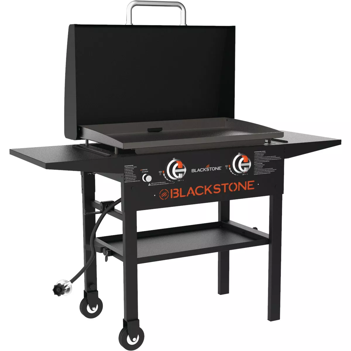 Blackstone 2 Burner Black 17 000 BTU 524 Sq. In. Outdoor LP Gas Griddle Do it Best