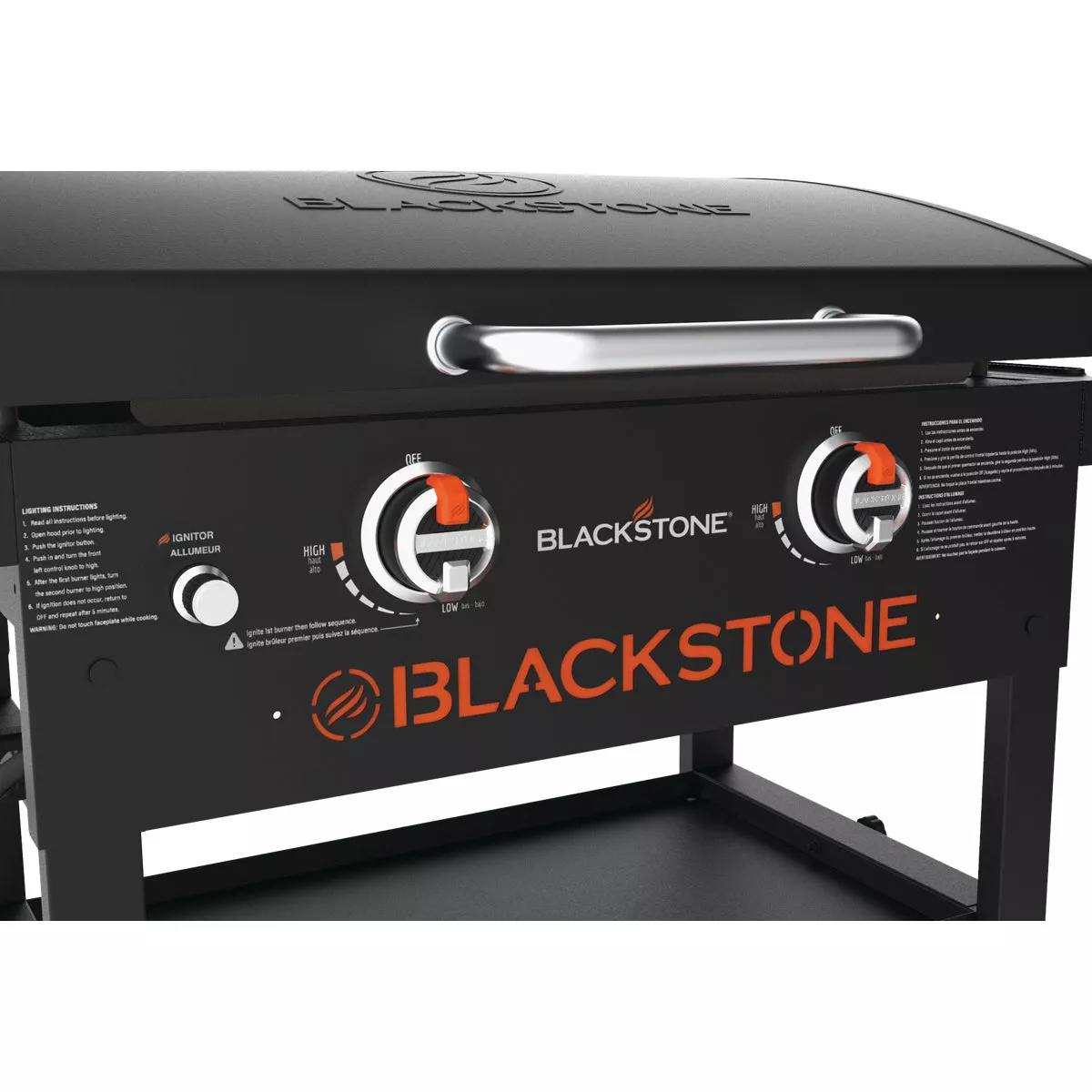 Blackstone 2-Burner Black 17,000 BTU 524 Sq. In. Outdoor LP Gas Griddle - photo 3