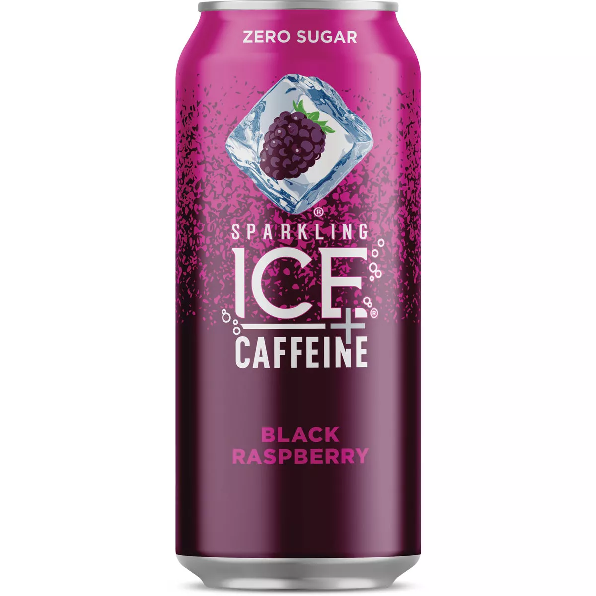 Sparkling Ice 16 Oz. Sparkling Water + Caffeine, Black Raspberry