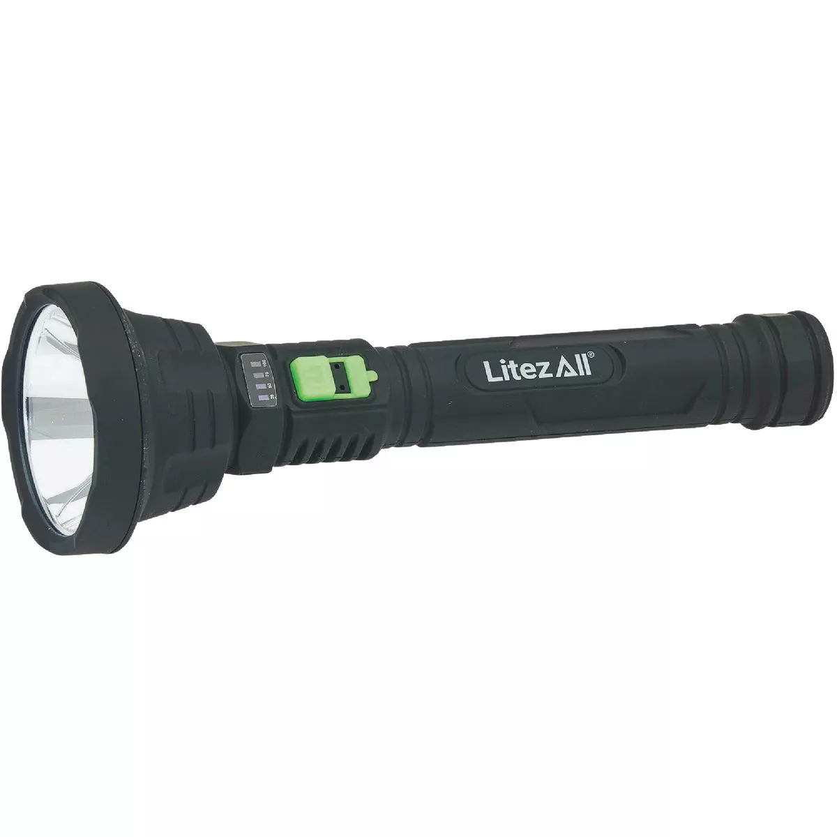 LitezAll Ultac2 LED 1000 Lm. Ultra-Lite Soft-Touch Tactical Rechargeable Flashlight - photo 3