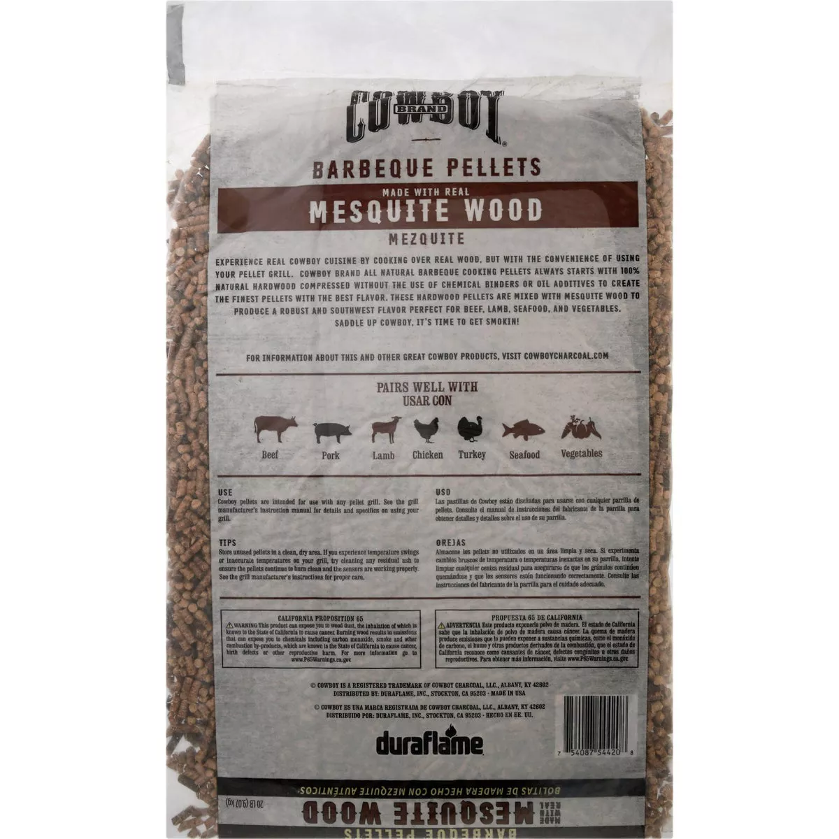 Cowboy 20 Lb. Mesquite Wood Pellets - photo 4