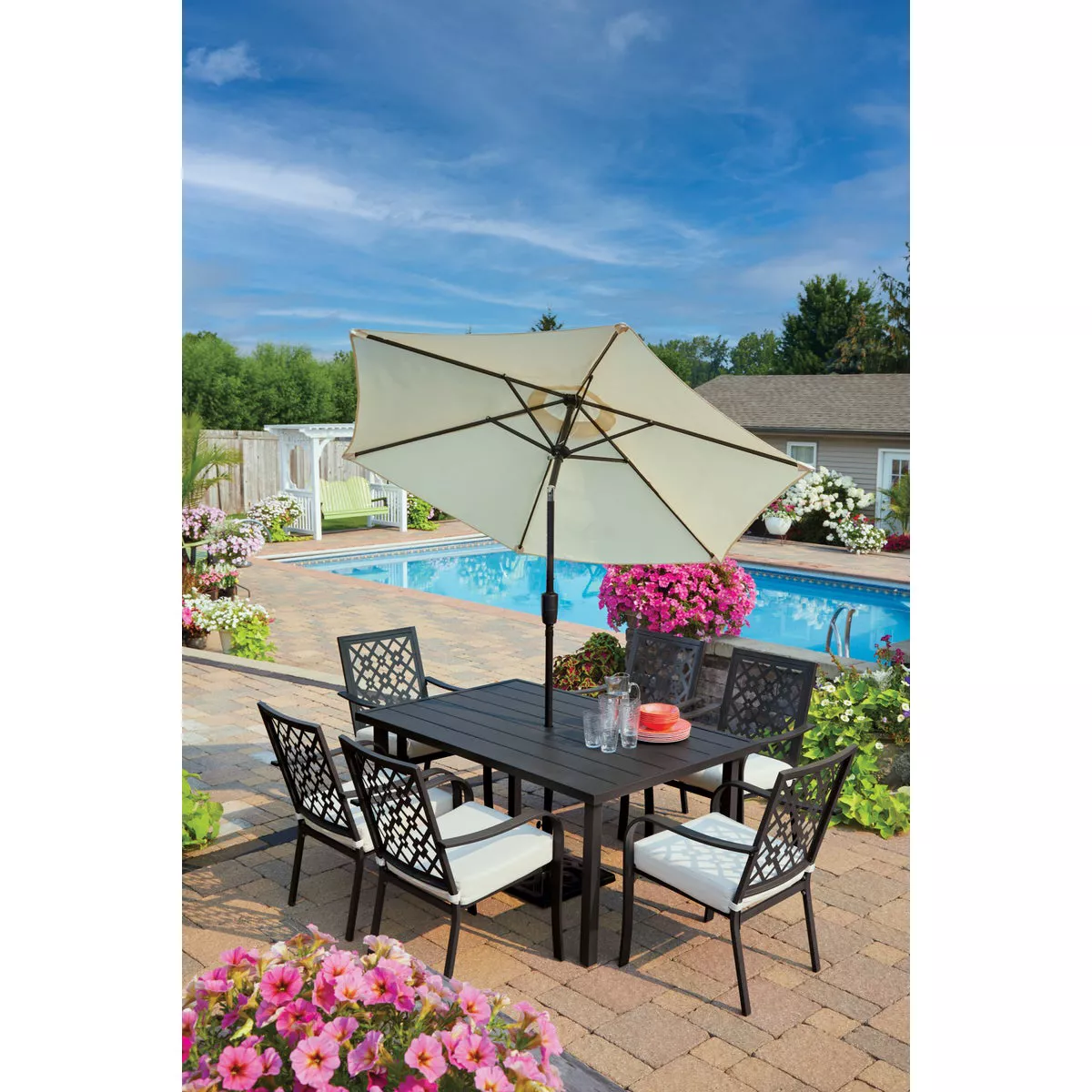 Outdoor Expressions Laguna Hills 7-Piece Dining Set - photo 7