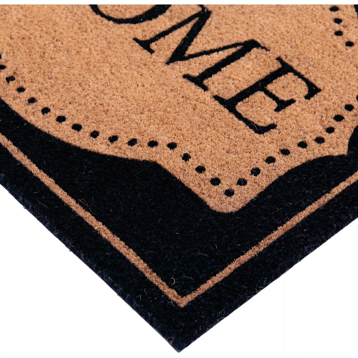 Natco Home 20 In. x 36 In. Coir Outdoor Doormat, Borderline Elegant Welcome - photo 2