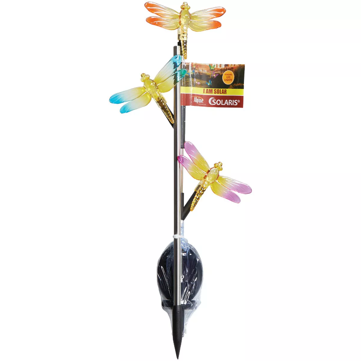 Alpine Plastic Triple Insect 32 In. H. Solar LED Stake Light - photo 4