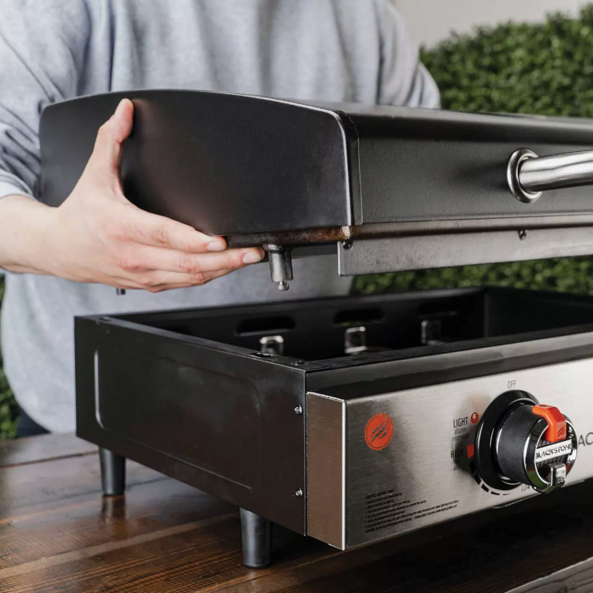 Blackstone 2-Burner Propane Gas Griddle Flat Top Grill, Black - photo 3
