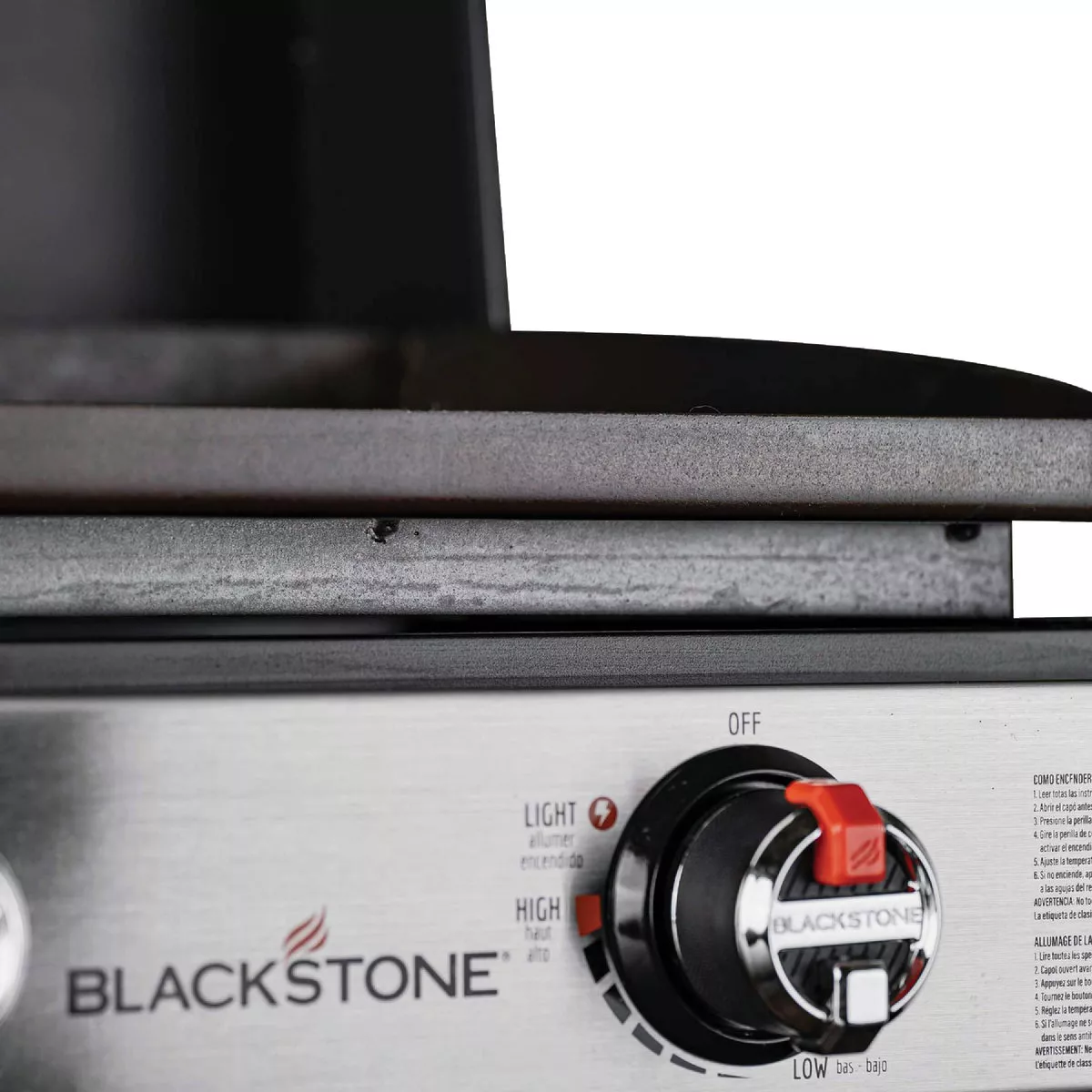 Blackstone 2-Burner Propane Gas Griddle Flat Top Grill, Black - photo 5
