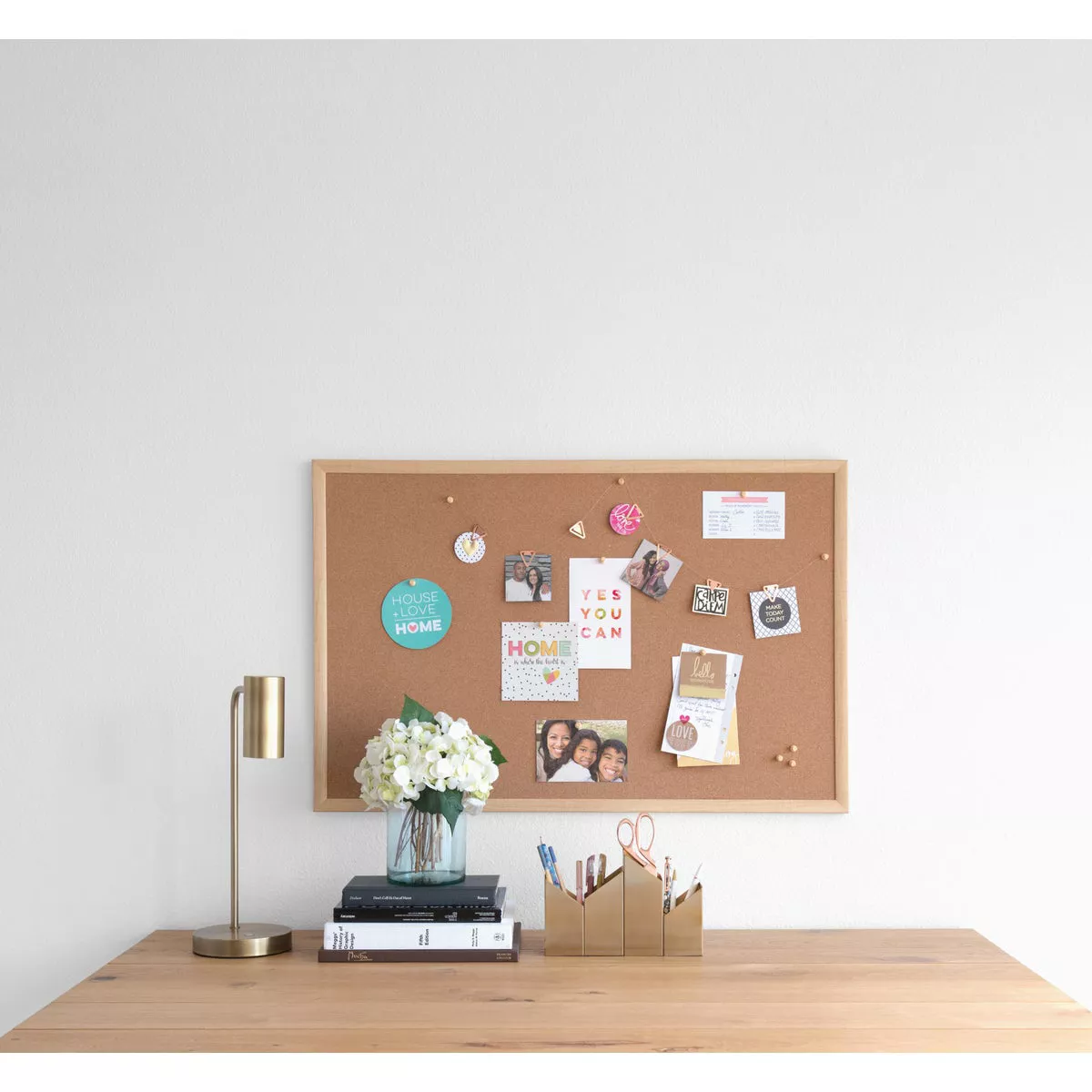 U Brands 23 In. x 35 In. Cork Bulletin Board - photo 3