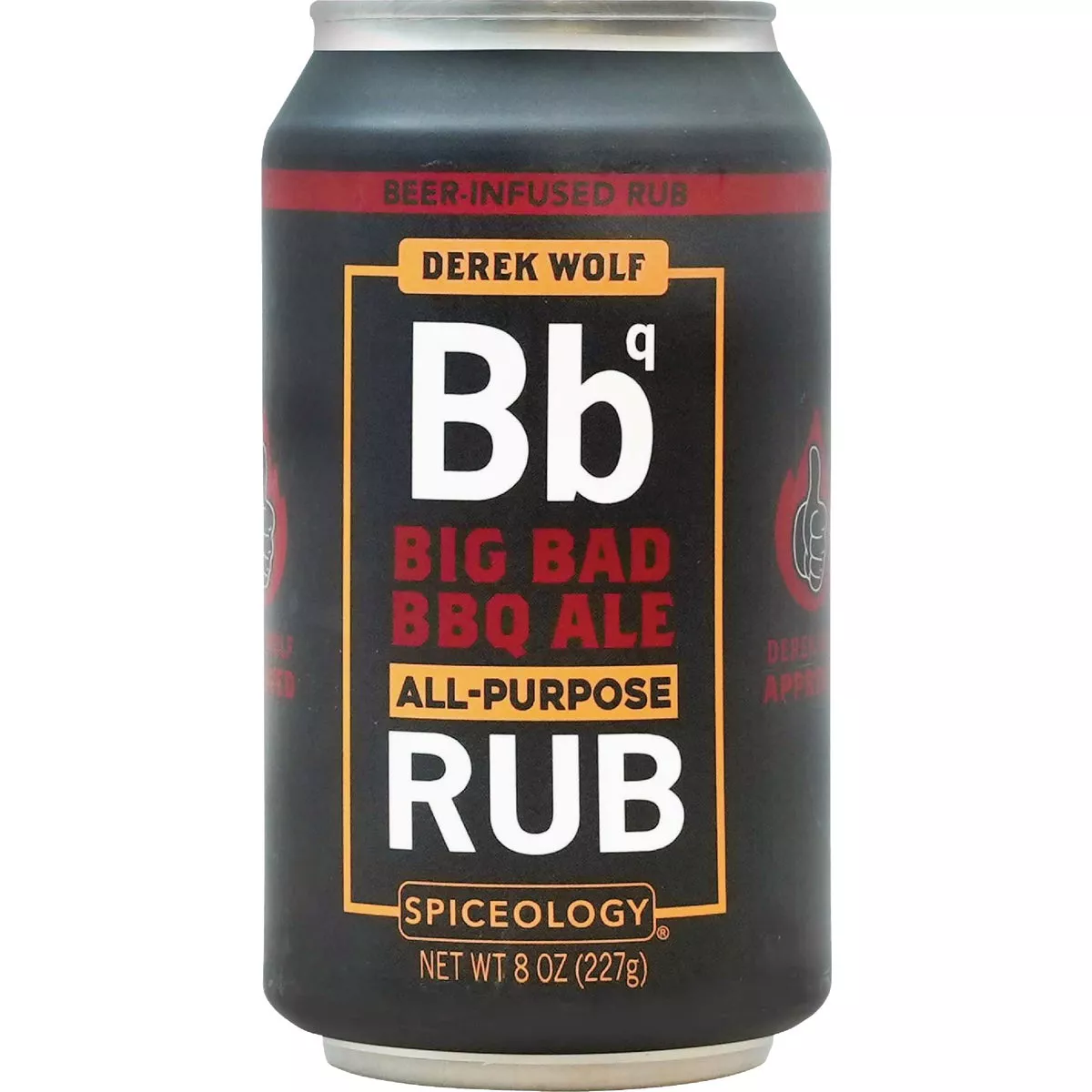 Spiceology Derek Wolf Big Bad BBQ Ale 8 Oz. All-Purpose Rub