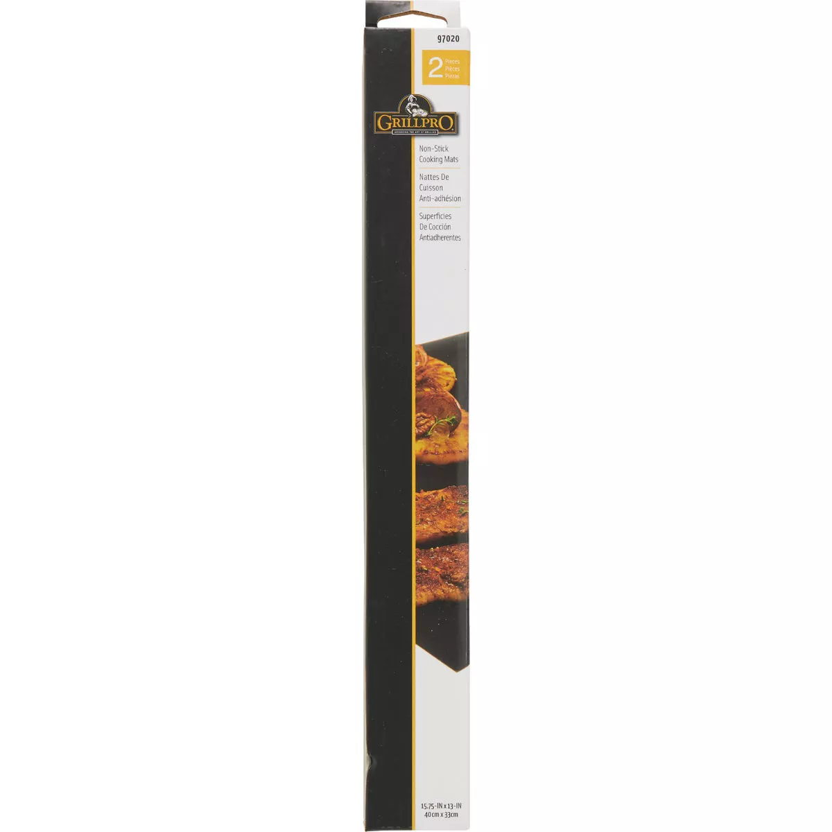 GrillPro 15.75 In. W. x 13 In. L. Non-Stick Cooking Mat (2-Pack) - photo 2