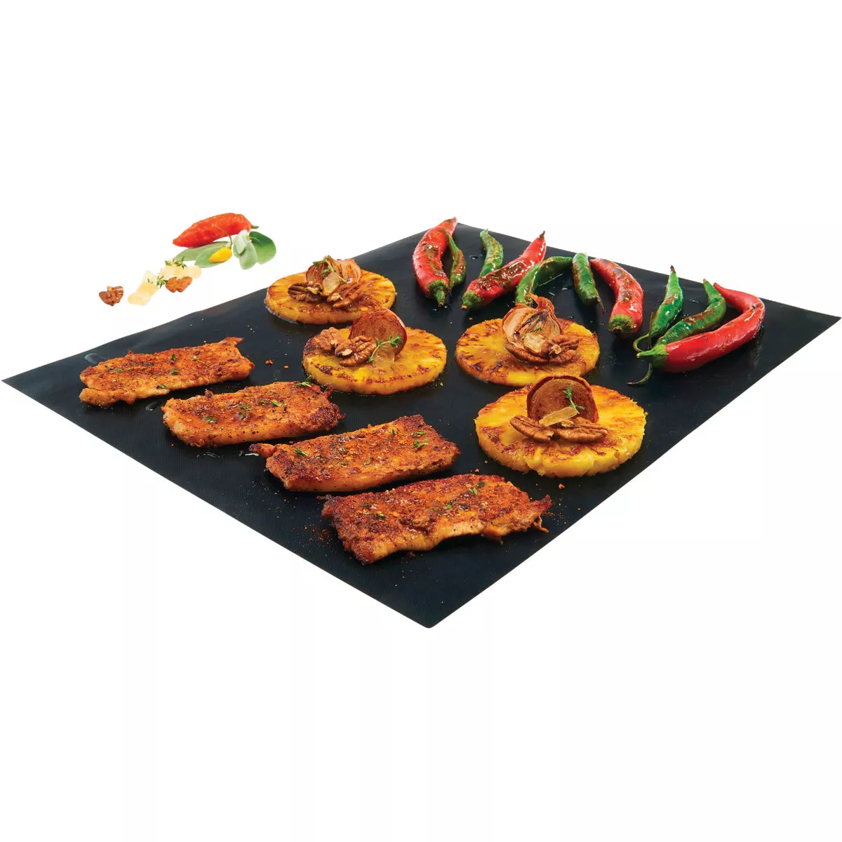 GrillPro 15.75 In. W. x 13 In. L. Non-Stick Cooking Mat (2-Pack) - photo 3