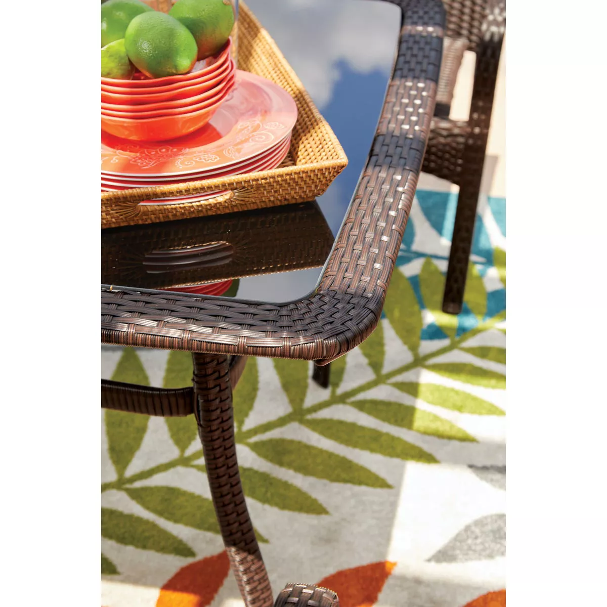 Outdoor Expressions Mocha 7-Piece Dining Set - photo 5