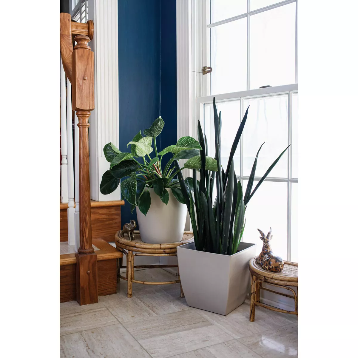 HC Companies Aria 8 In. Matte Black Planter - photo 2