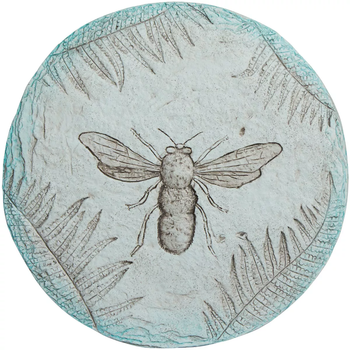 Alpine 10 In. Dia. Cement Imprinted Insect Stepping Stone - photo 5