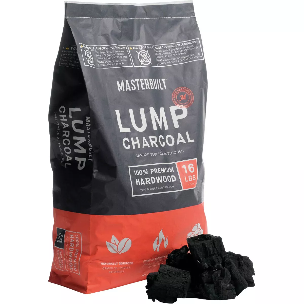 Masterbuilt 16 Lb. Hardwood Lump Charcoal - photo 2