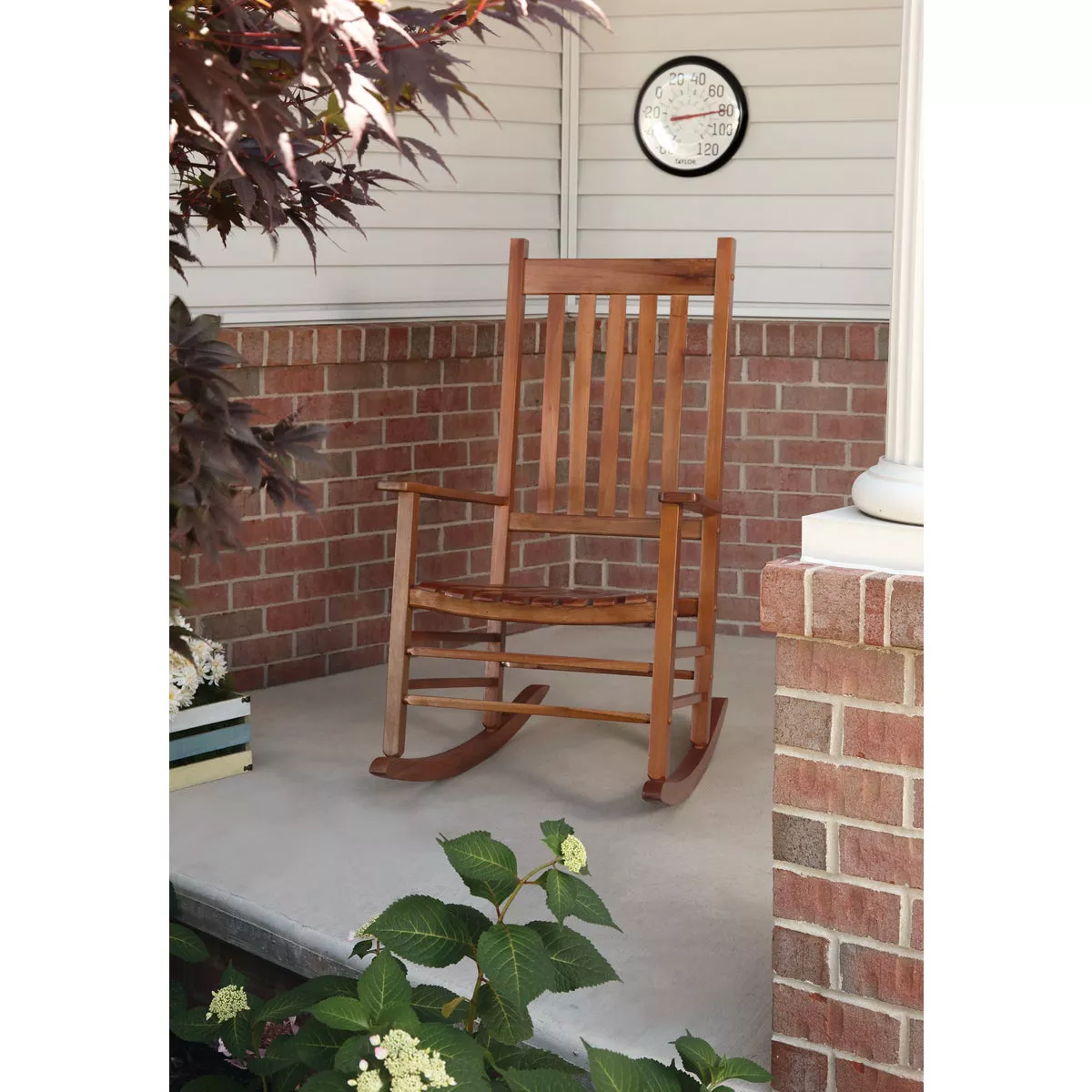 Jackpost Natural Wood Mission Rocking Chair - photo 3