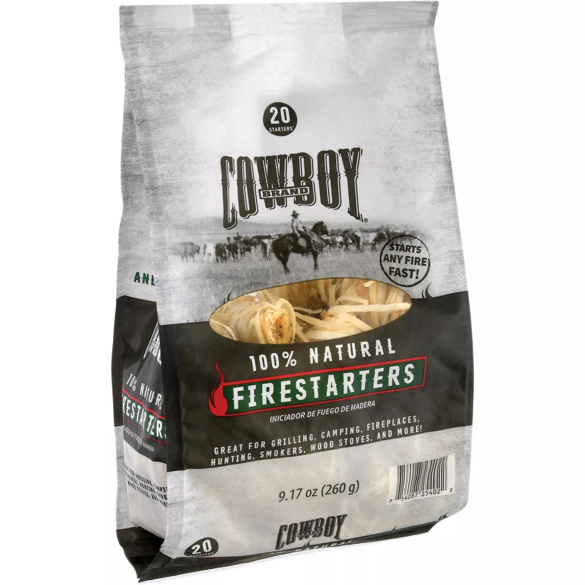 Cowboy Odorless All Natural Fire Starter (20-Pack) - photo 2