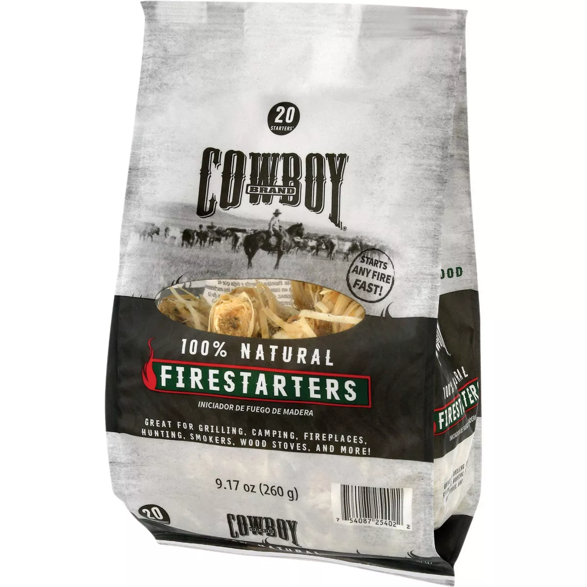 Cowboy Odorless All Natural Fire Starter (20-Pack) - photo 3