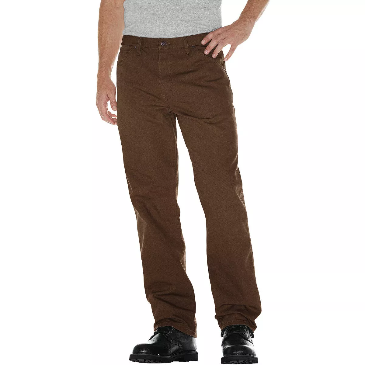 Dickies 33 x 32 Rinsed Timber Carpenter Duck Jeans
