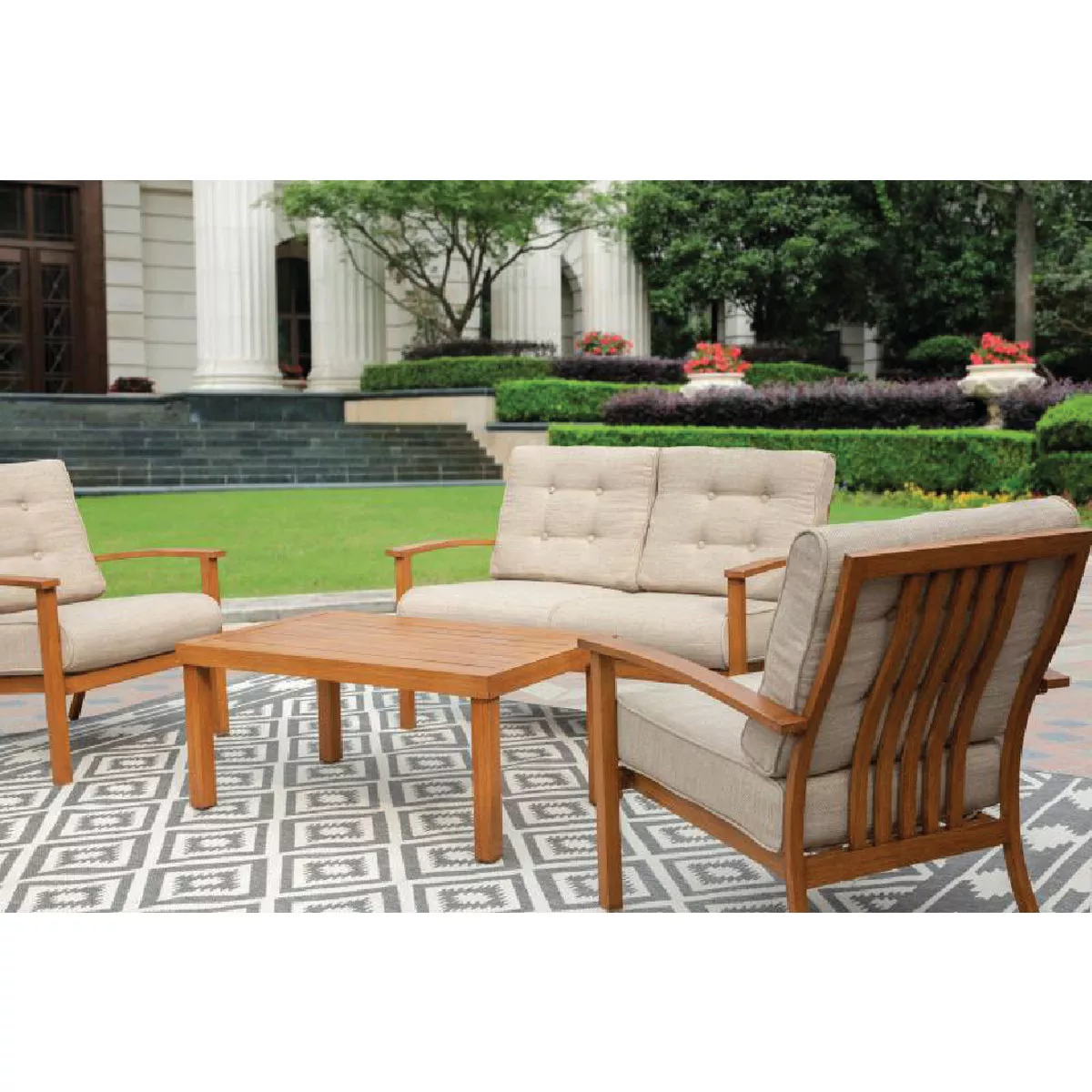 Leisure Classics Beaufort 4-Piece Chat Set - photo 3