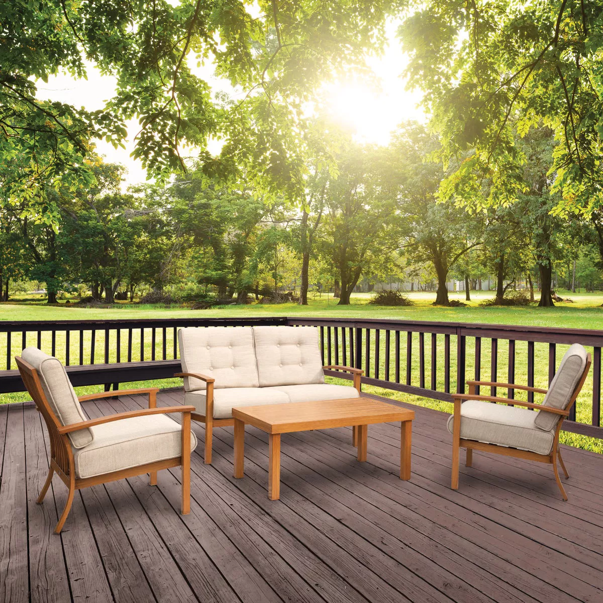 Leisure Classics Beaufort 4-Piece Chat Set - photo 4